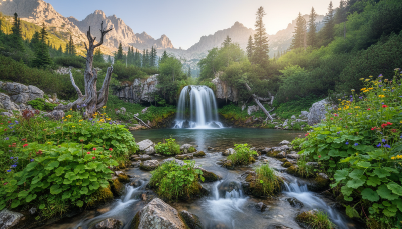 Vodopad Tupavica na staroj planini Vodopad Tupavica na staroj planini